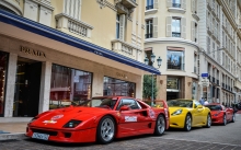  Ferrari F40,  Ferrari California   Ferrari 458 Italia